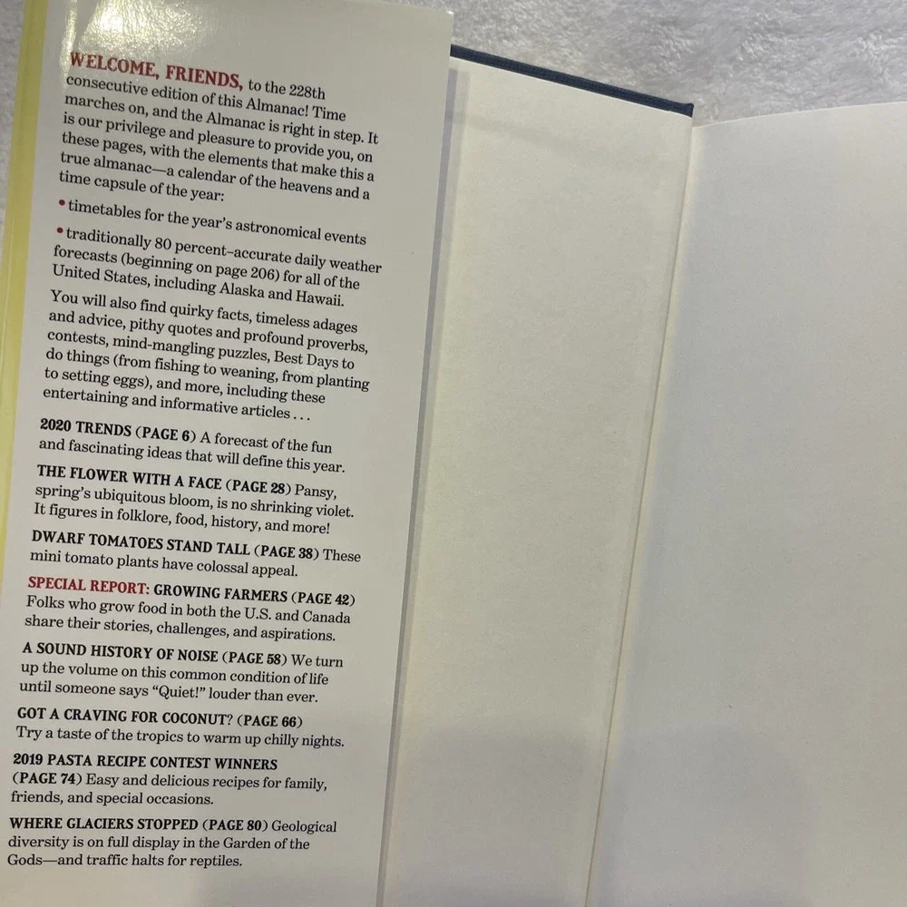 The Old Farmer's Almanac 20- 9781571988133, Old Farmerâs Almanac, hardcover, new
